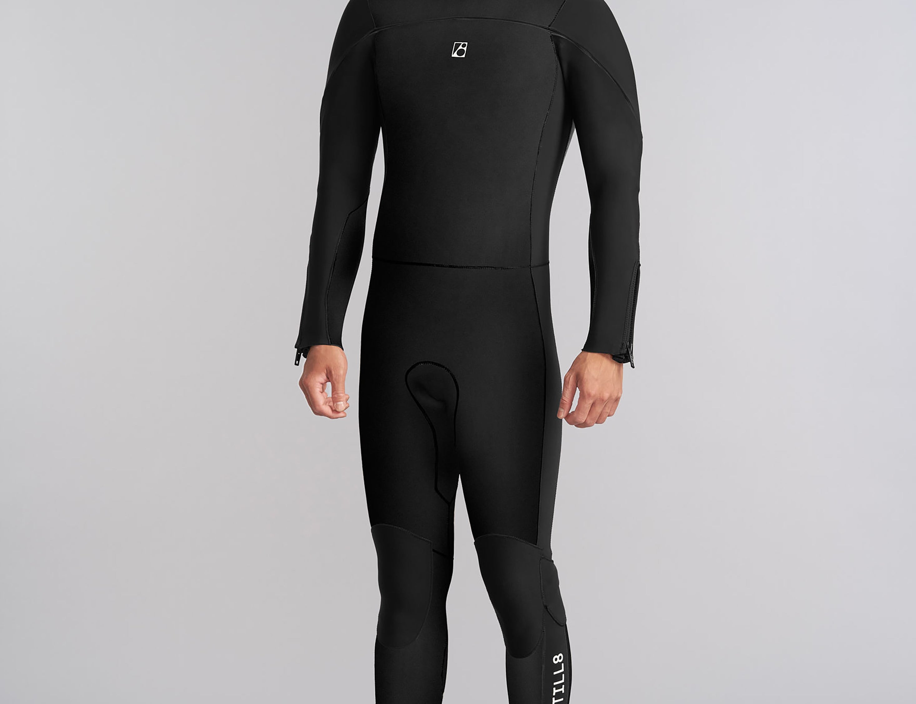 Custom Mens Dive U-zip Hooded Fullsuit