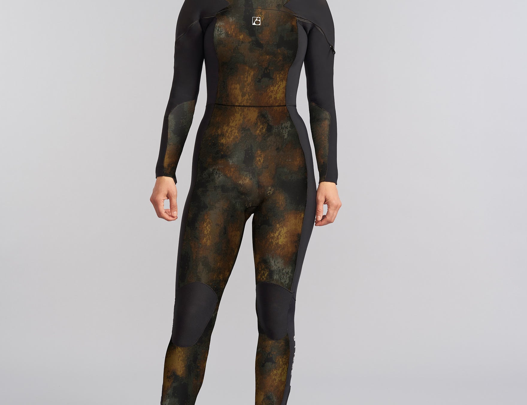 Custom Womens Dive U-zip Hooded Fullsuit