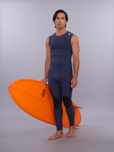 CustomMensBackZipLongJohnNavy_